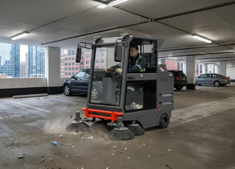 parkeergarage schoonmaken